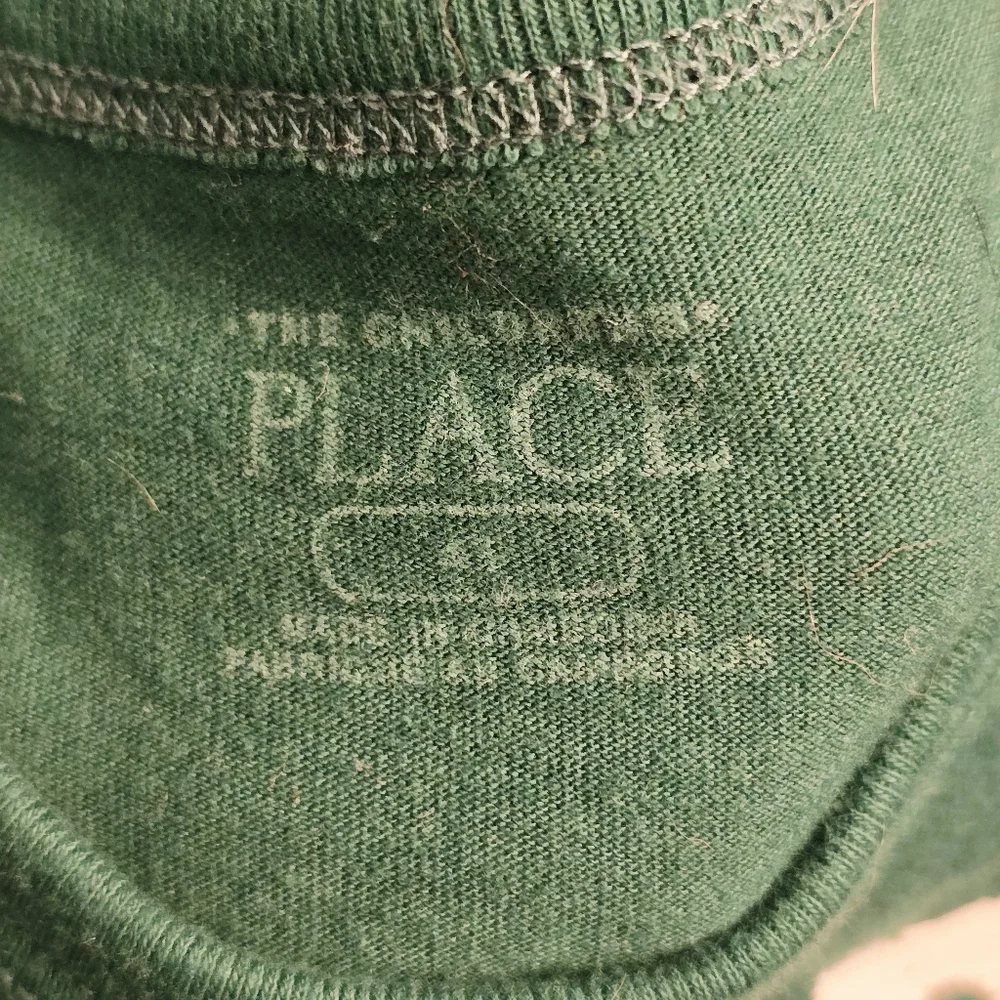 The Children's Place 4T Green 'Expert Patience Tester' Tee